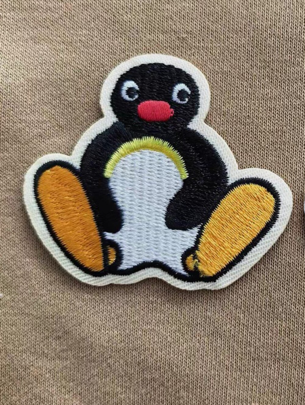 Pingu Penguin Embroidered Iron On Patch NWOT 5.8x5CM 1 Patch